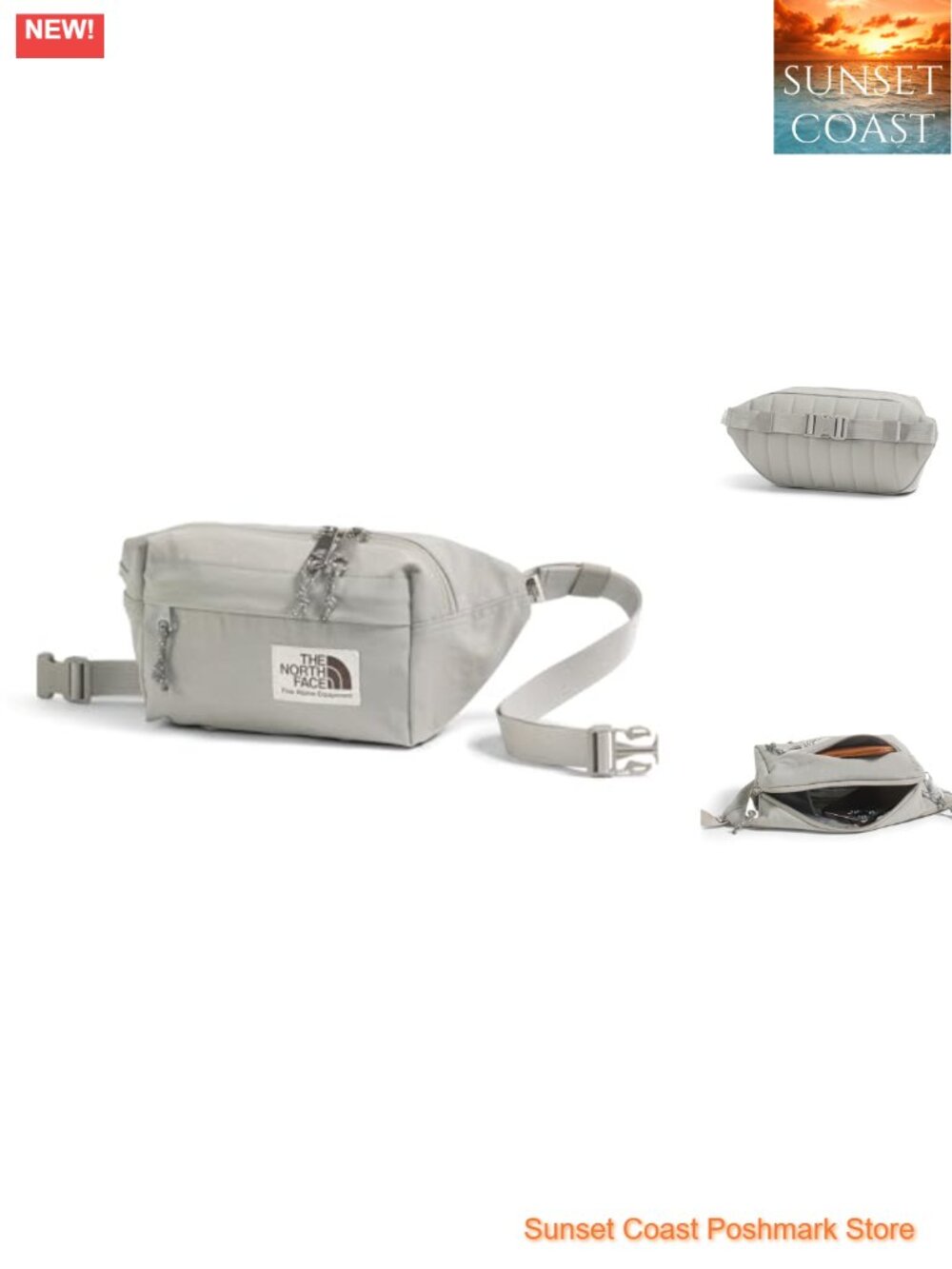 The North Face Berkeley Lumbar Bag Vintage Style Nylon Waist Pack